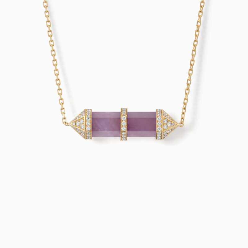 منظر بديل لـ Light Amethyst Chakra Medium Pendant Necklace