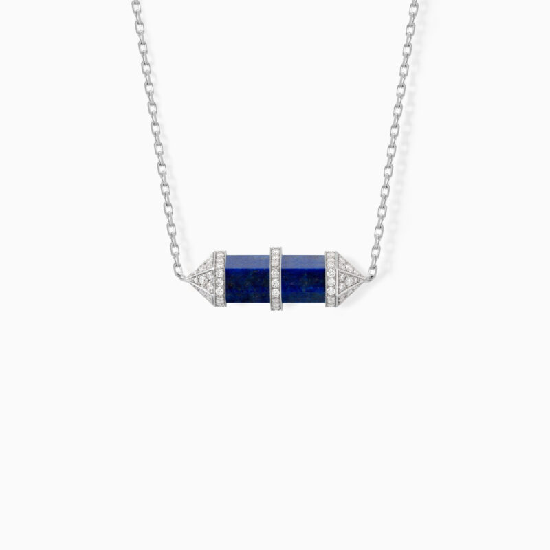 Lapis Lazuli Chakra Small Pendant Necklace