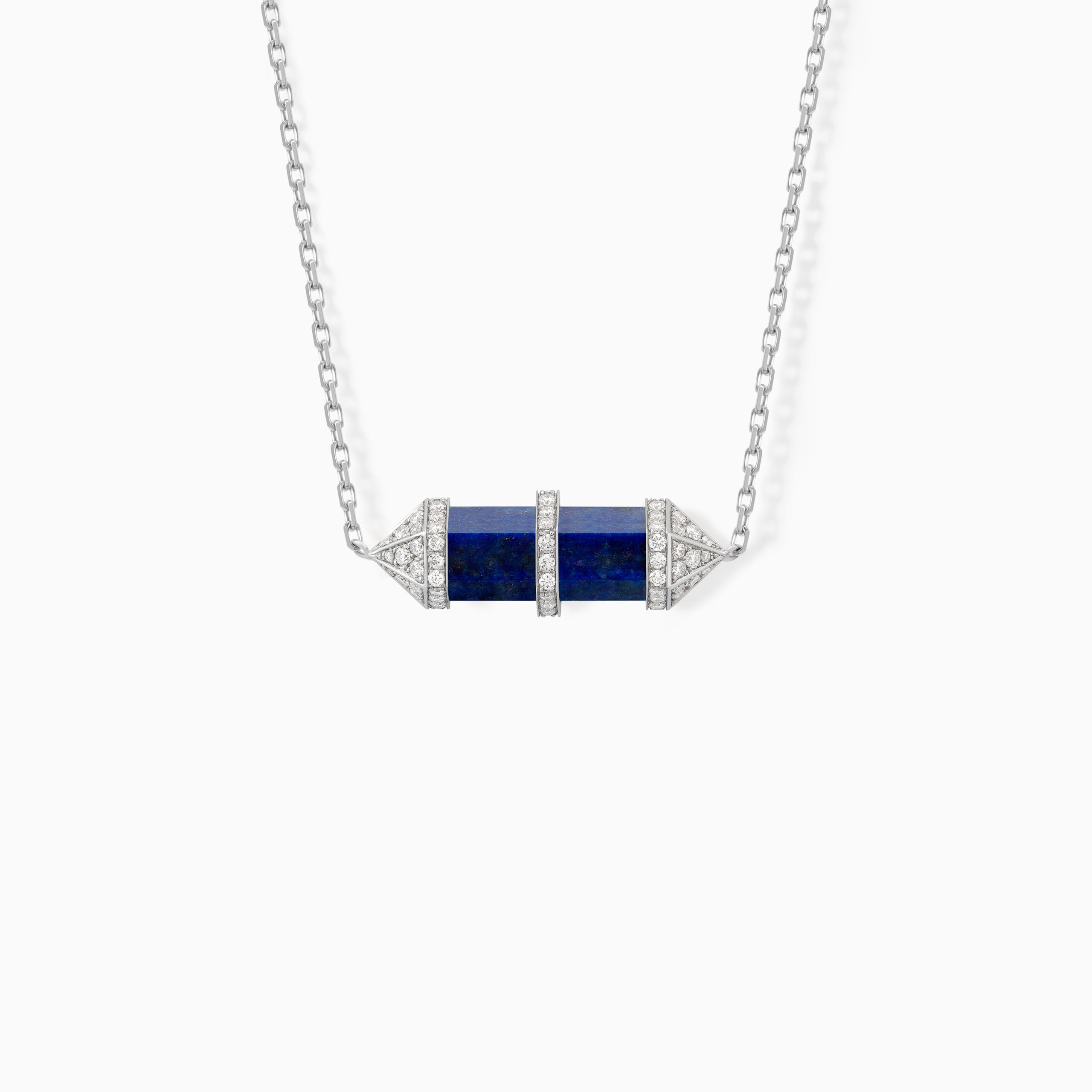 Lapis Lazuli Chakra Small Pendant Necklace