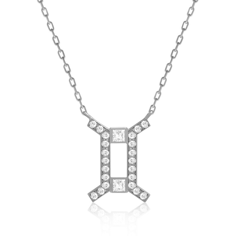 منظر بديل لـ Horoscope Necklace (Gemini)