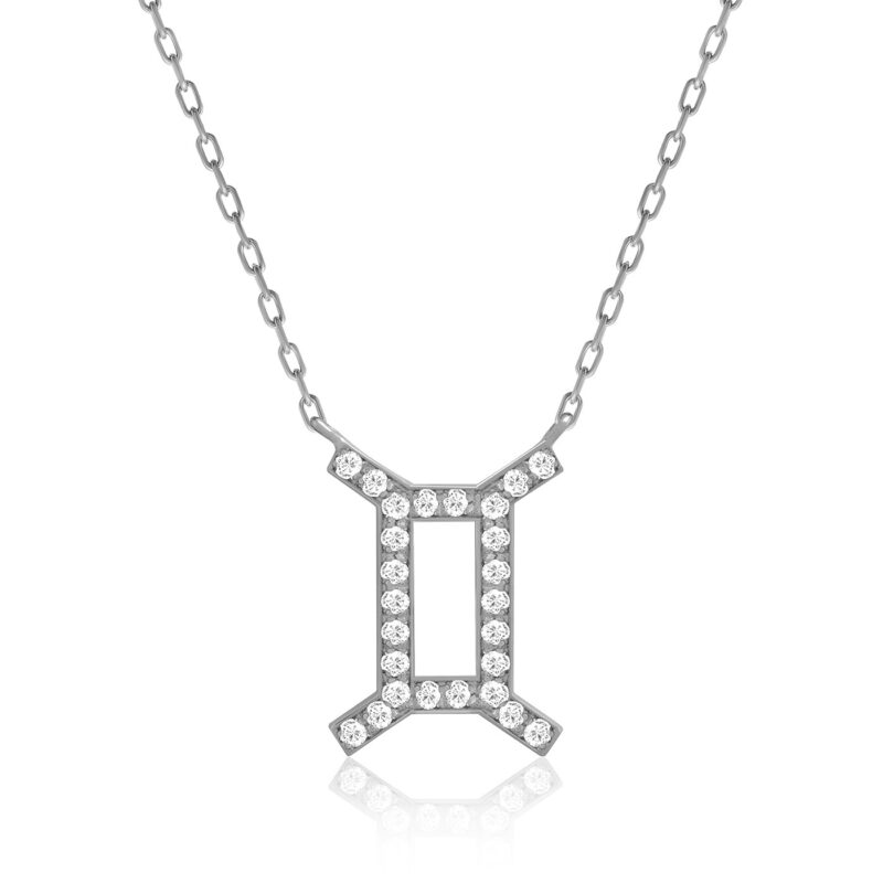 Alternative view of Horoscope Necklace (Gemini)