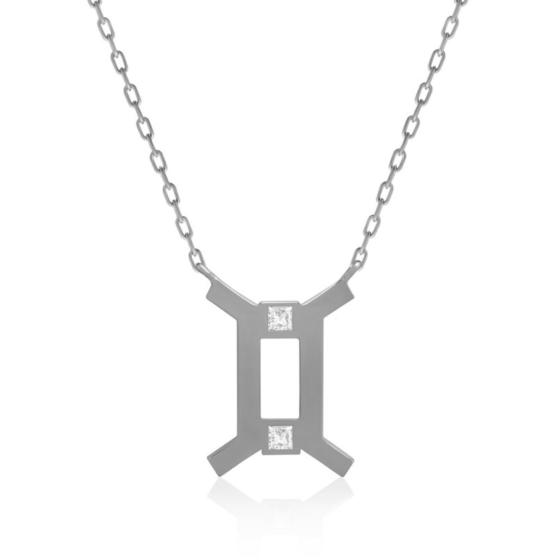 Alternative view of Horoscope Necklace (Gemini)