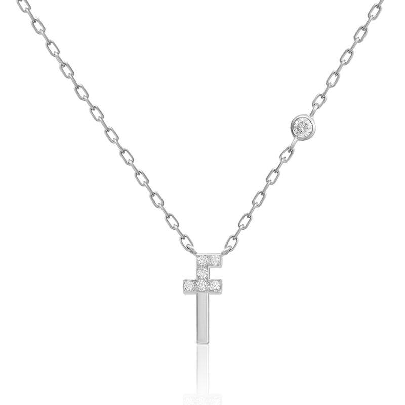 Alternative view of Harfi Aleph (Hamza) Necklace