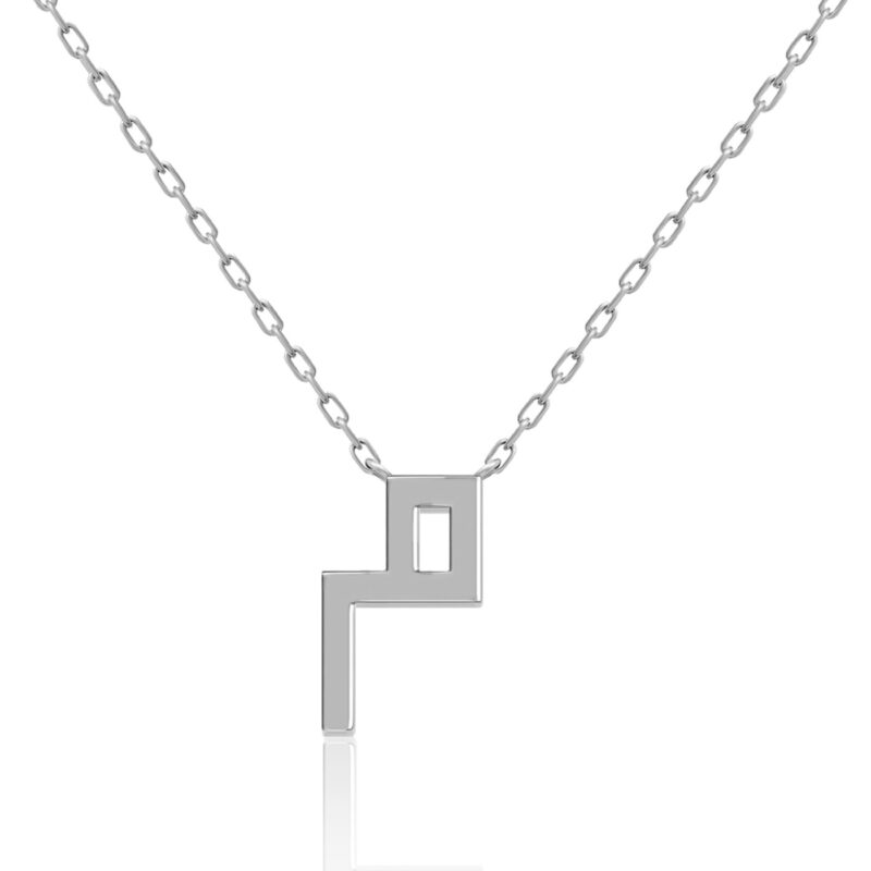 Alternative view of Harfi Meem Necklace