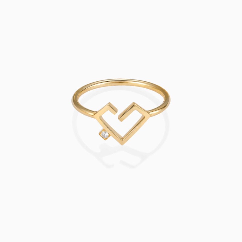 Hubb Solid Gold Ring
