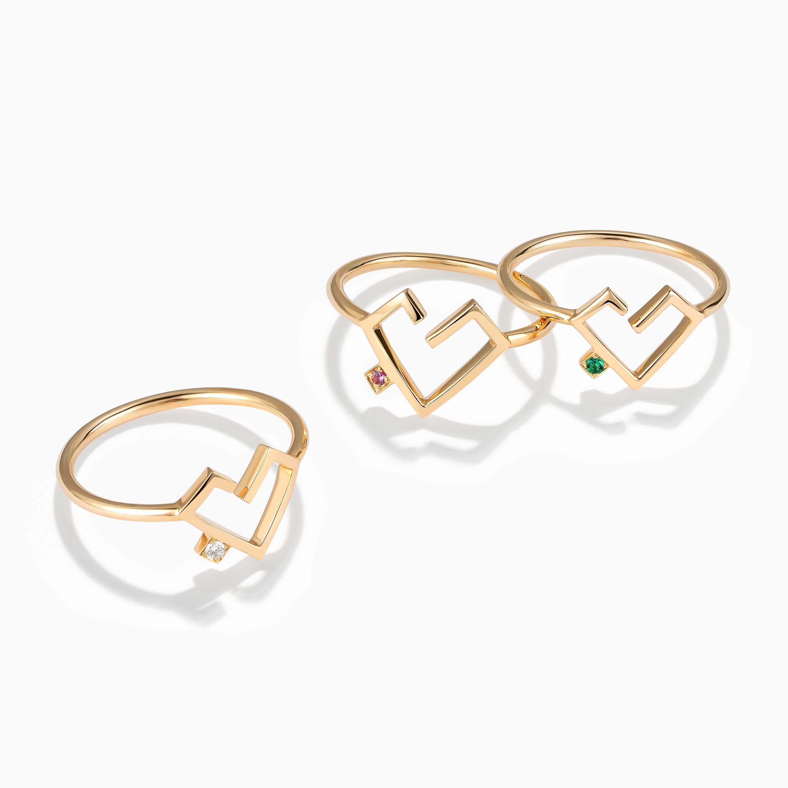 Hubb Solid Gold Ring - الصورة 3