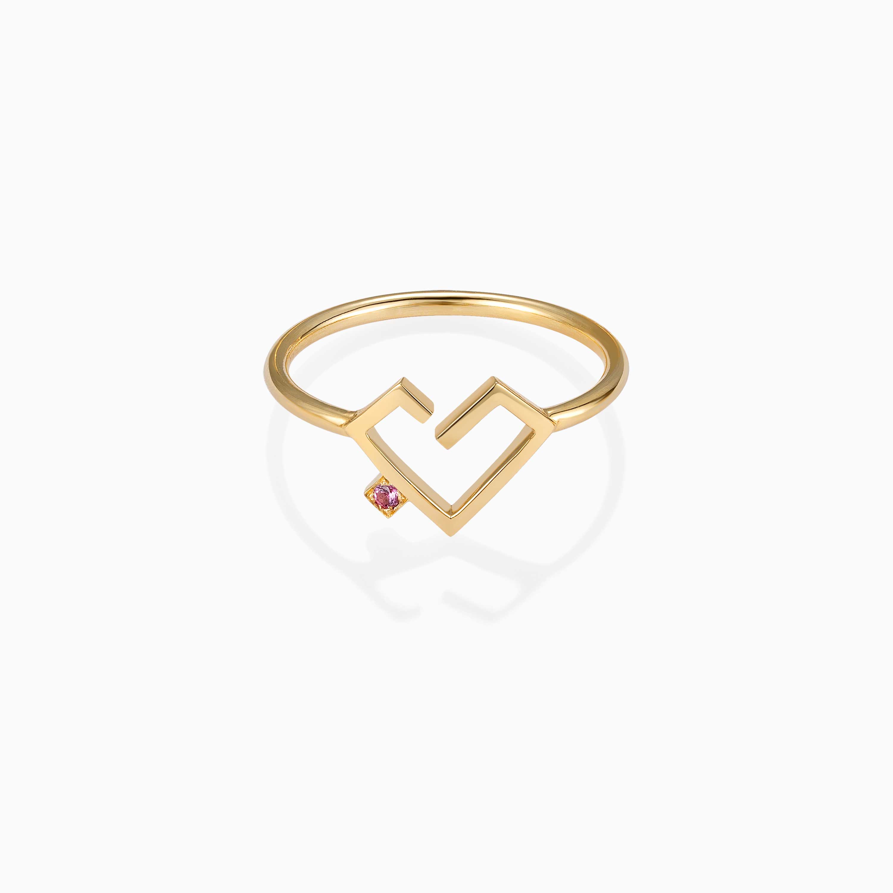 Hubb Solid Gold Ring - الصورة 6