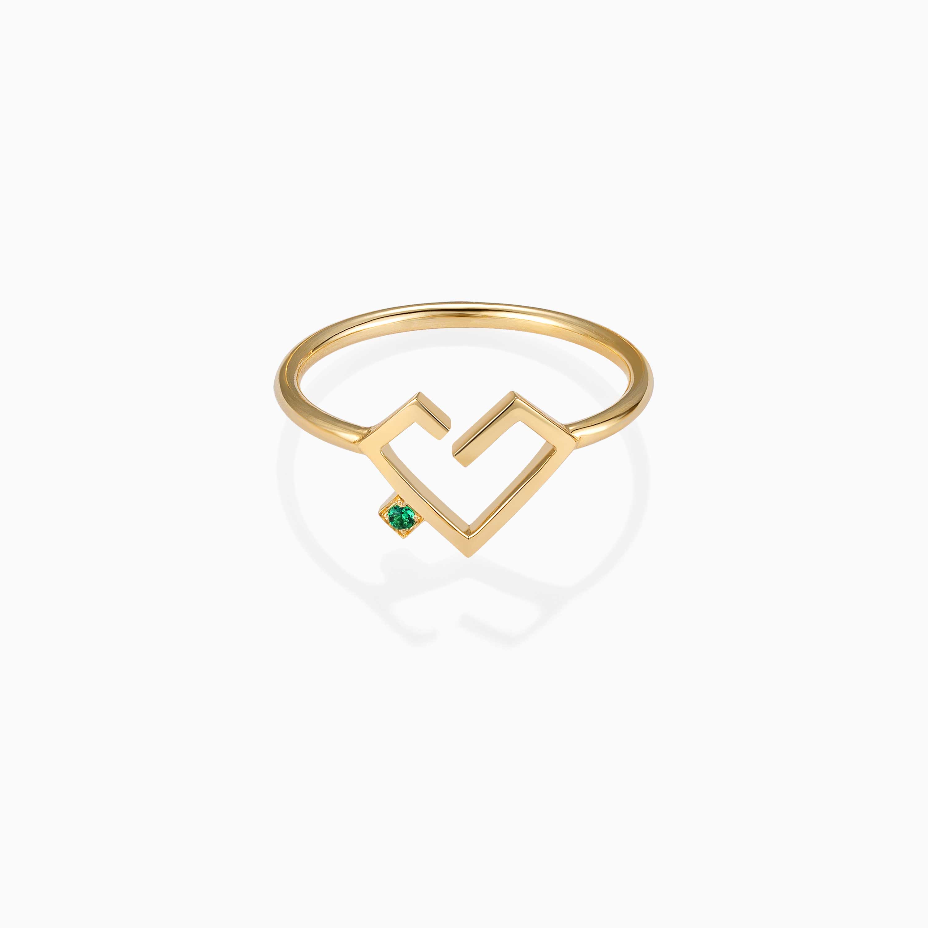 Hubb Solid Gold Ring - الصورة 5