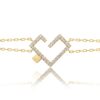 Hubb Full Diamond Bracelet [Gold Dot]