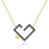 Hubb Full Black Diamond Necklace