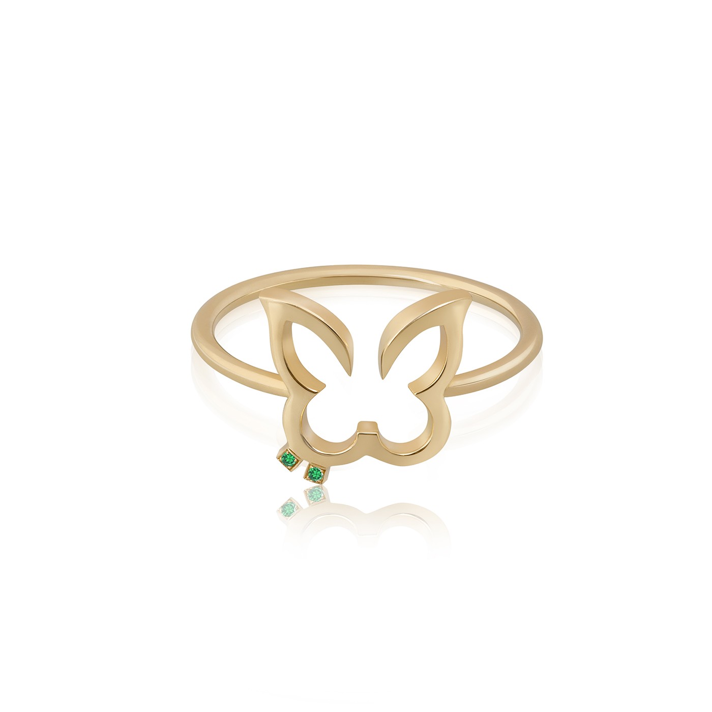 Hurriyah Solid Gold Ring - Image 4