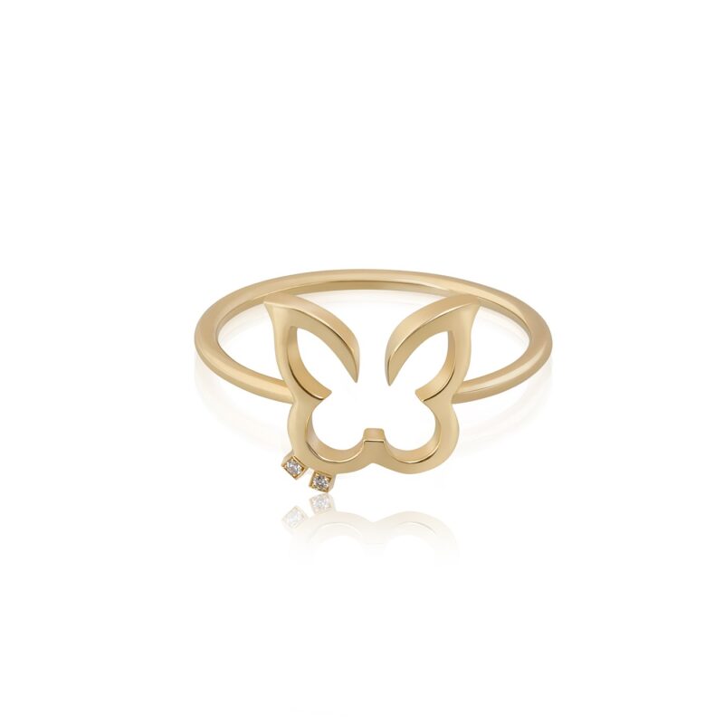 Hurriyah Solid Gold Ring