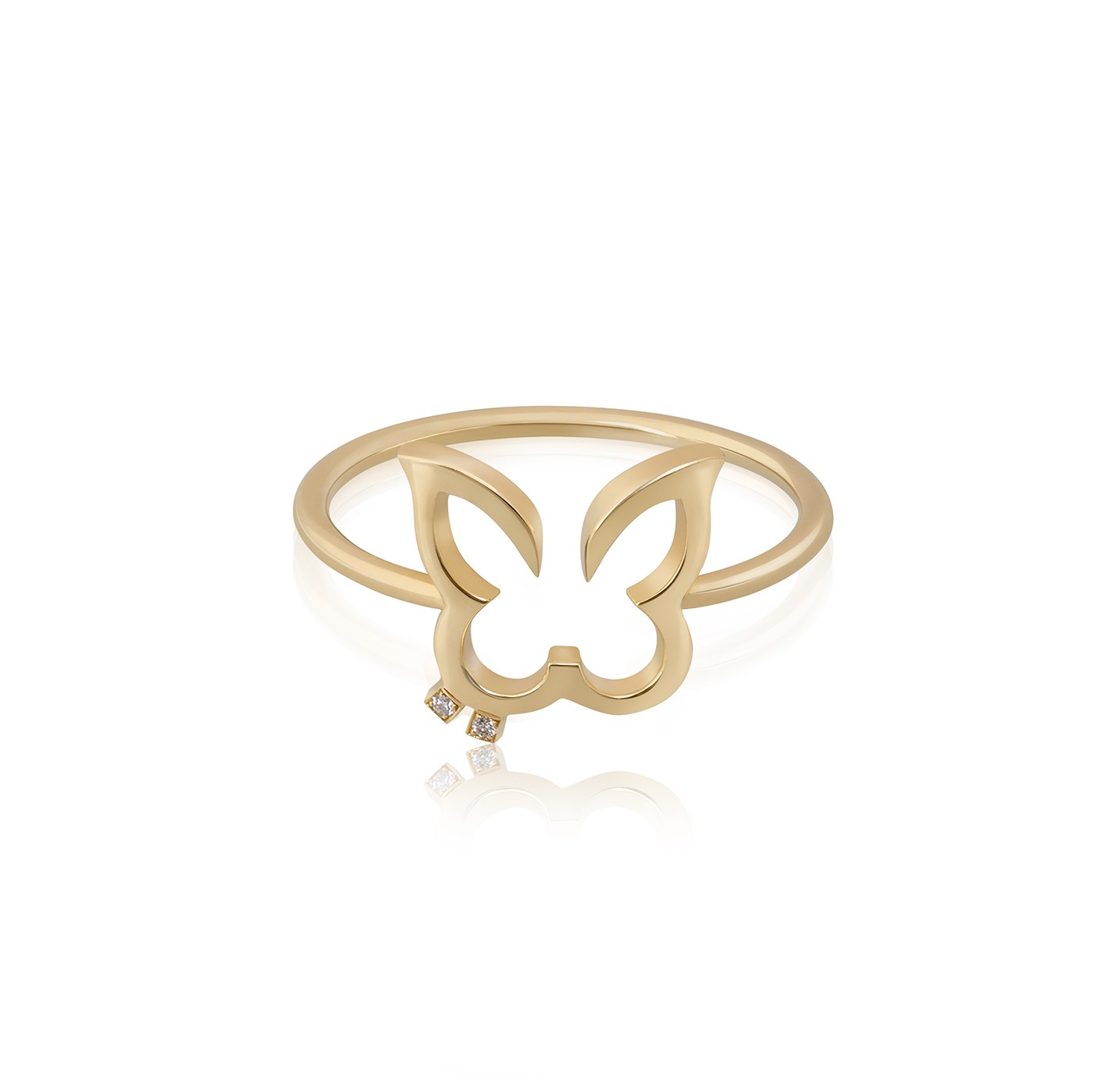 Hurriyah Solid Gold Ring