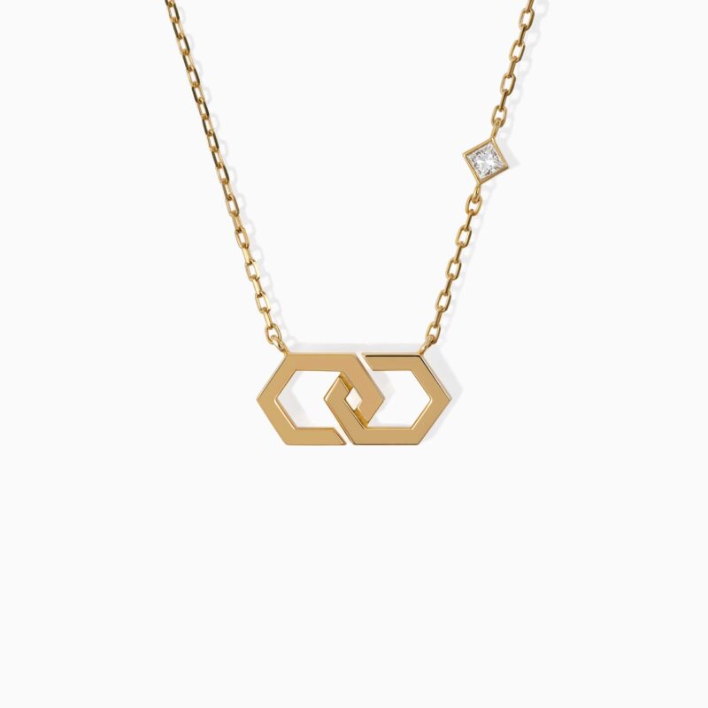 Infinity Small Necklace [Solid Gold]