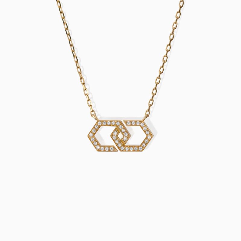 Infinity Small Necklace [Full Pave]