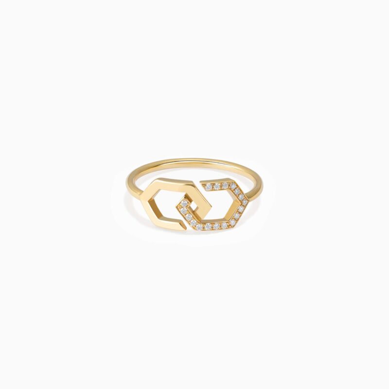 Infinity Ring [Half Pave]