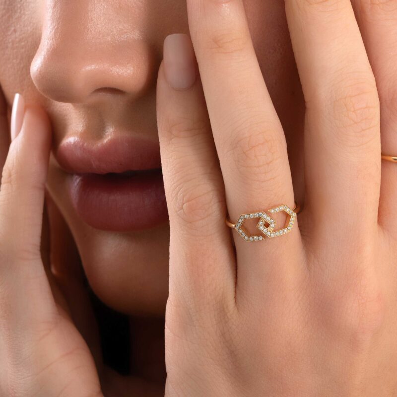 Alternative view of Infinity Ring [Full Pave]