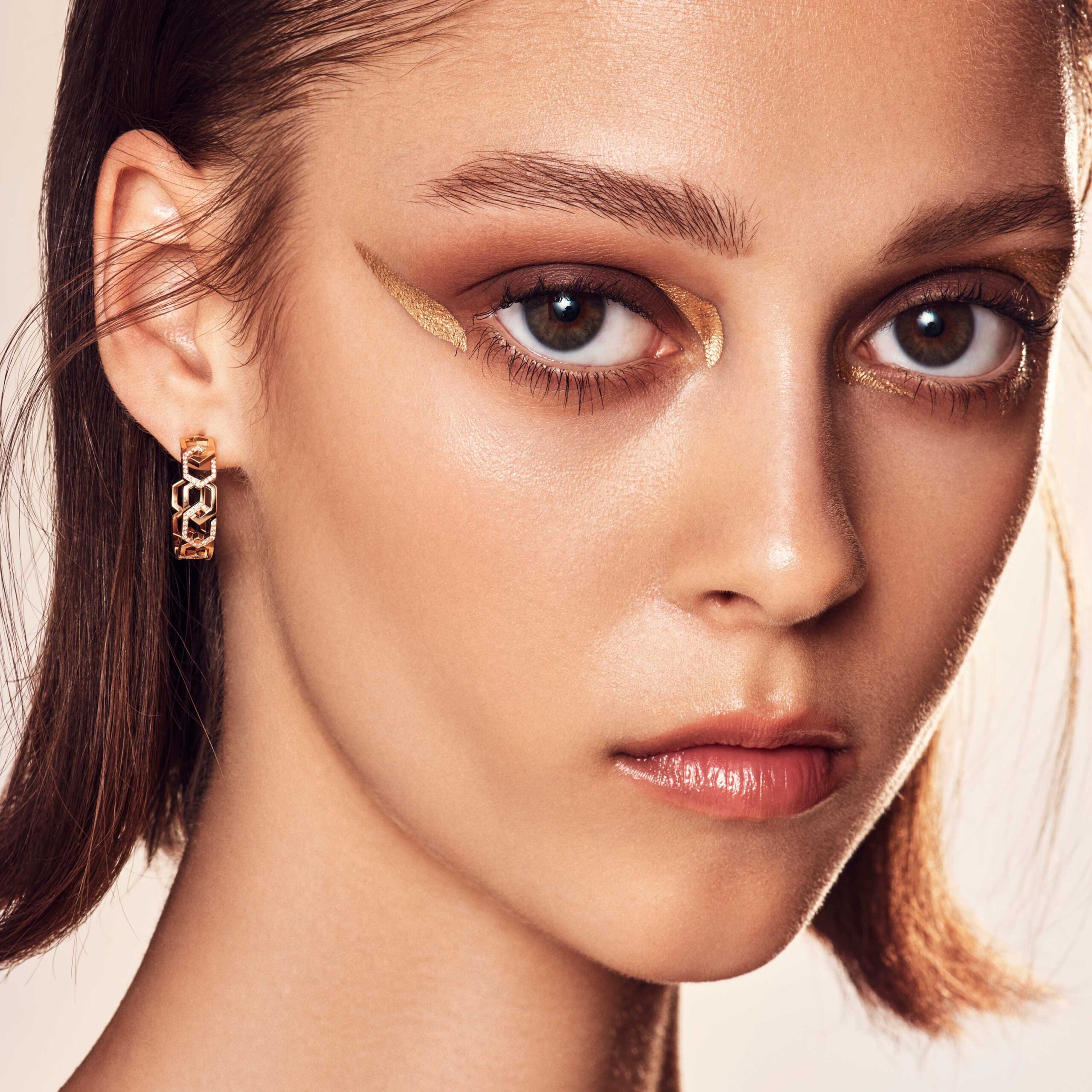 Infinity Small Narrow Hoops - الصورة 2