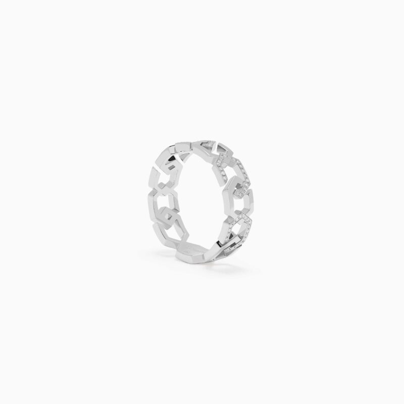 Infinity Narrow Eternity Band [Half Pave]