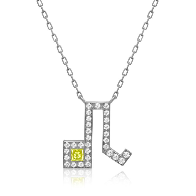 Alternative view of Horoscope Necklace (Leo)