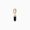 Black Onyx Chakra Small Charm Earring