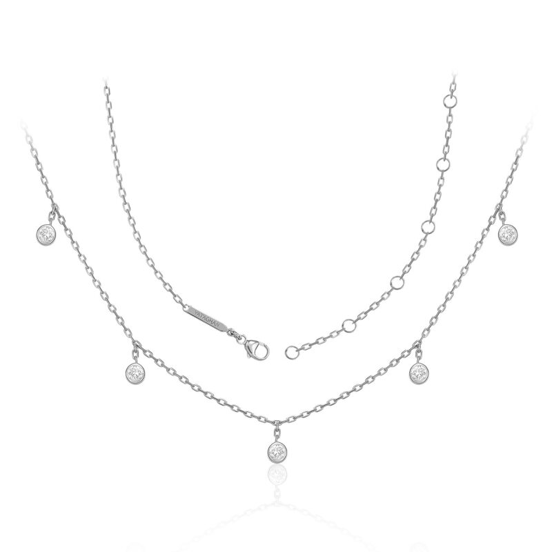 Alternative view of Sparkle Round Necklace