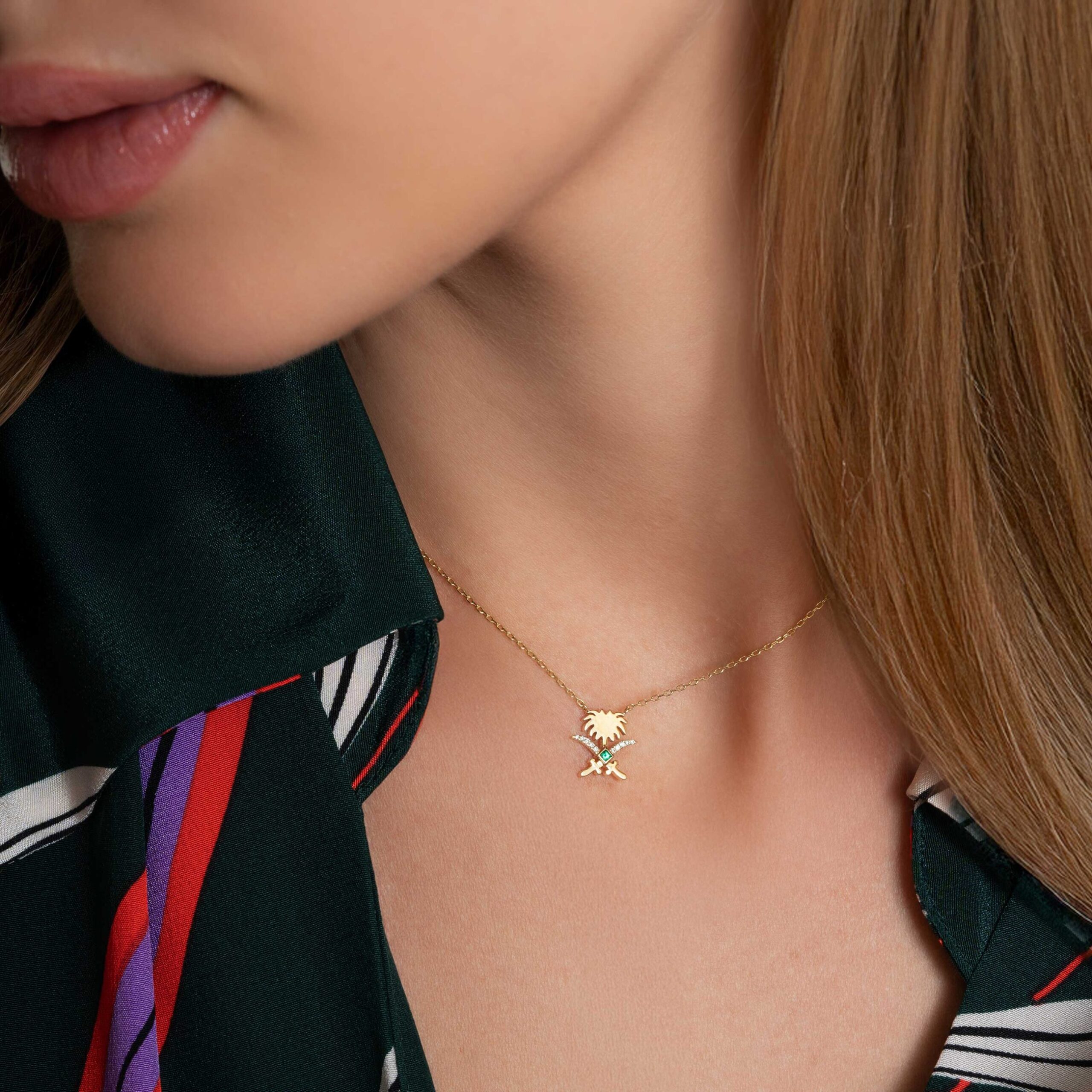 Turathi Pendant Necklace - الصورة 2