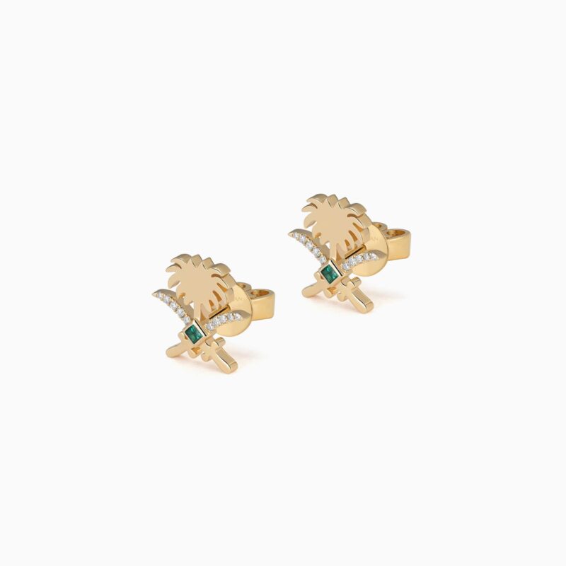 Turathi Standard Push Back Earrings
