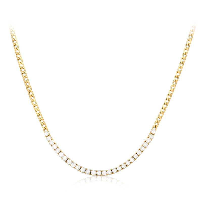 Vintage Tennis Necklace