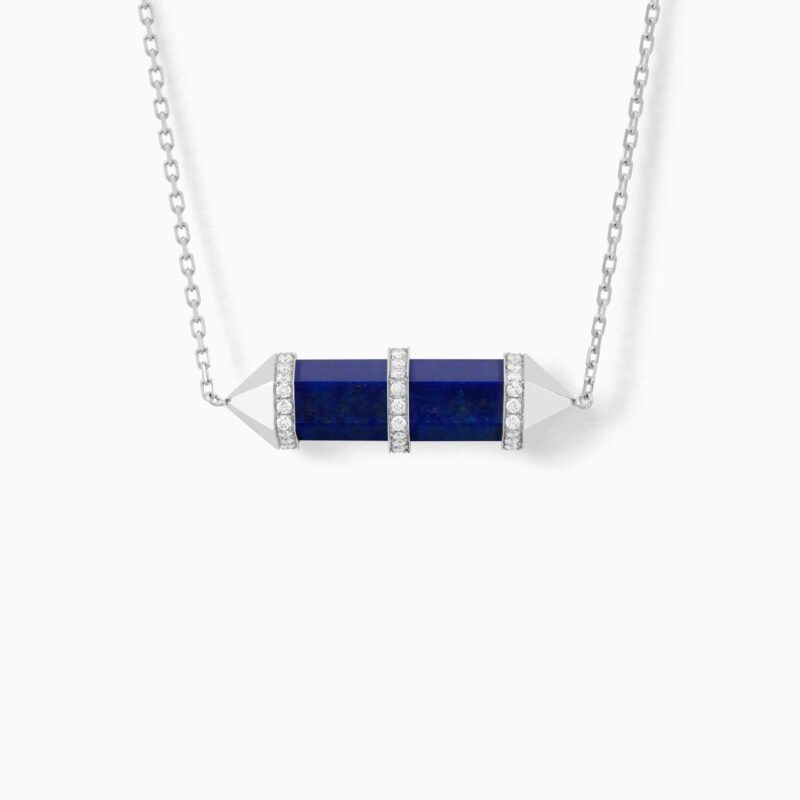 Lapis Lazuli Chakra Medium Pendant Necklace