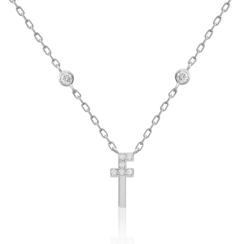 منظر بديل لـ Harfi Aleph (Hamza) Necklace