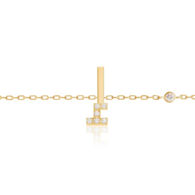 Harfi E (Hamza) Bracelet