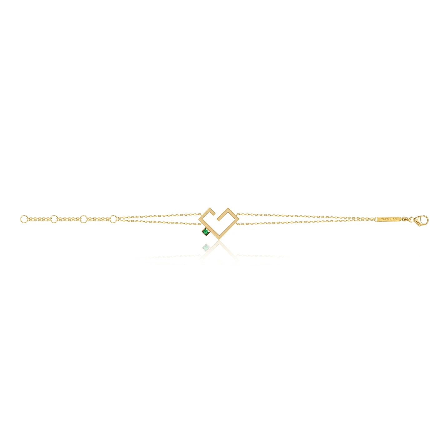 Hubb Solid Gold Bracelet - Image 8