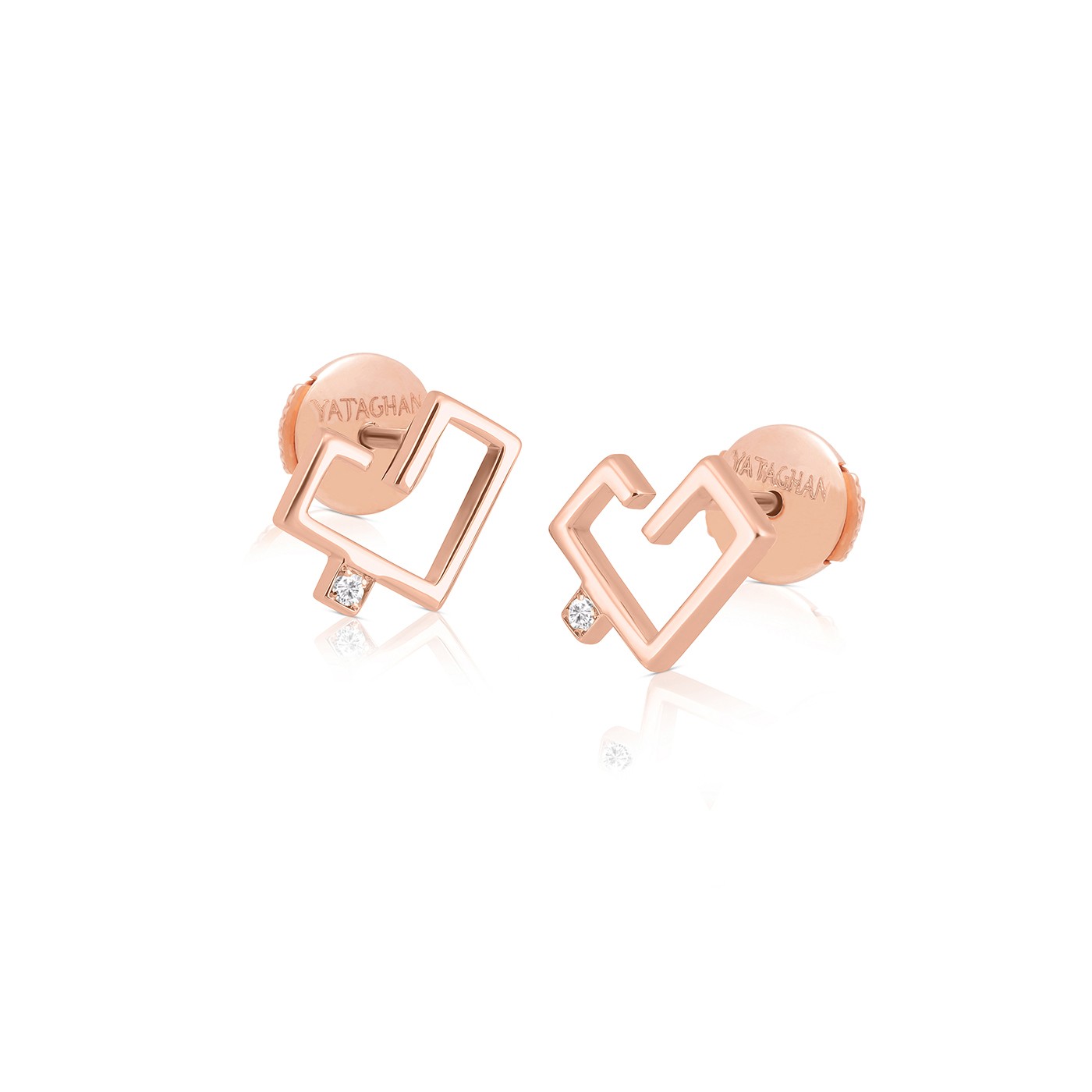 Hubb Solid Gold Earring - Image 3