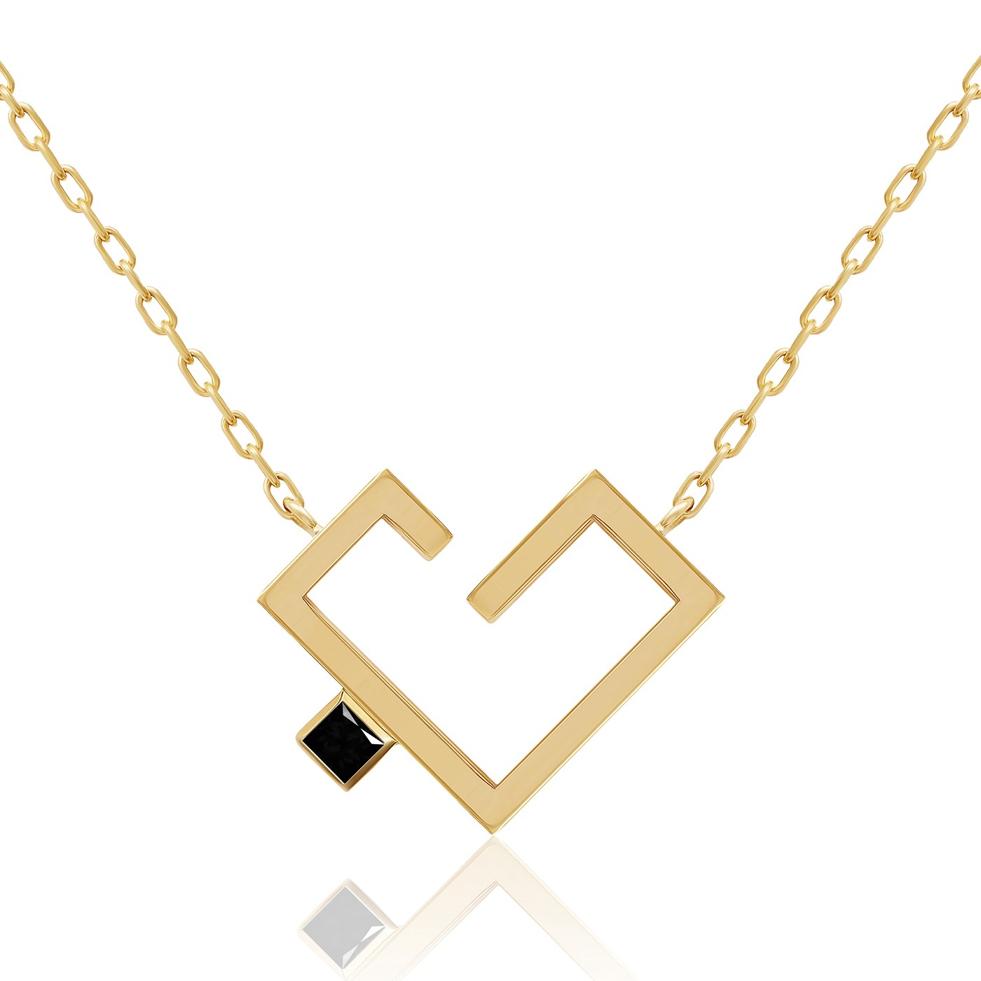 Hubb Solid Gold Necklace - Image 13