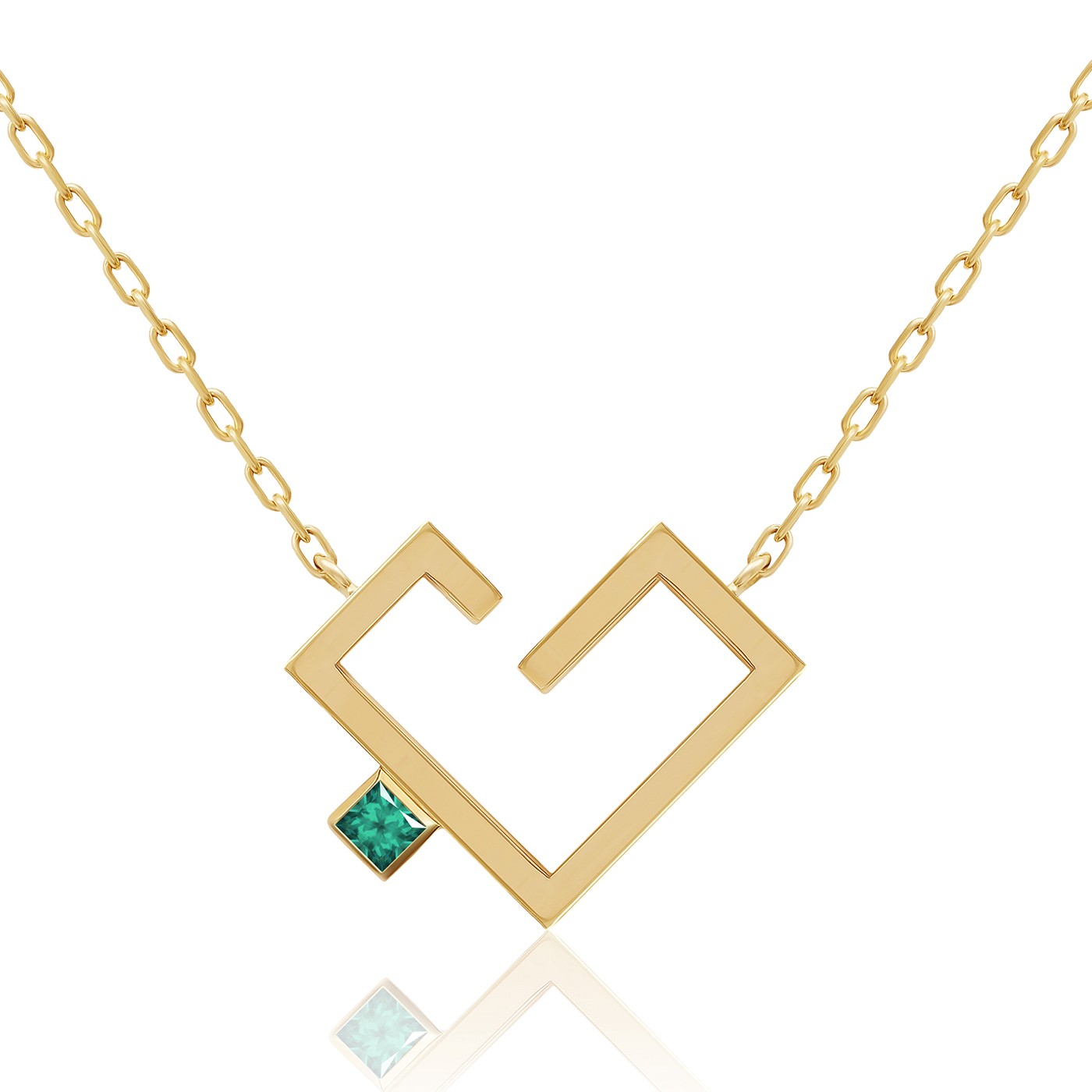 Hubb Solid Gold Necklace - Image 4