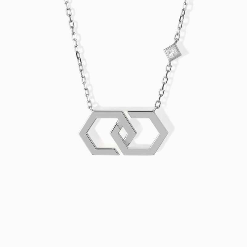 Infinity Medium Necklace [Solid Gold]