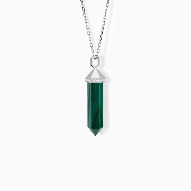 منظر بديل لـ Malachite Chakra Medium Charm Necklace