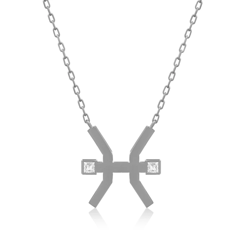 منظر بديل لـ Horoscope Necklace (Pisces)