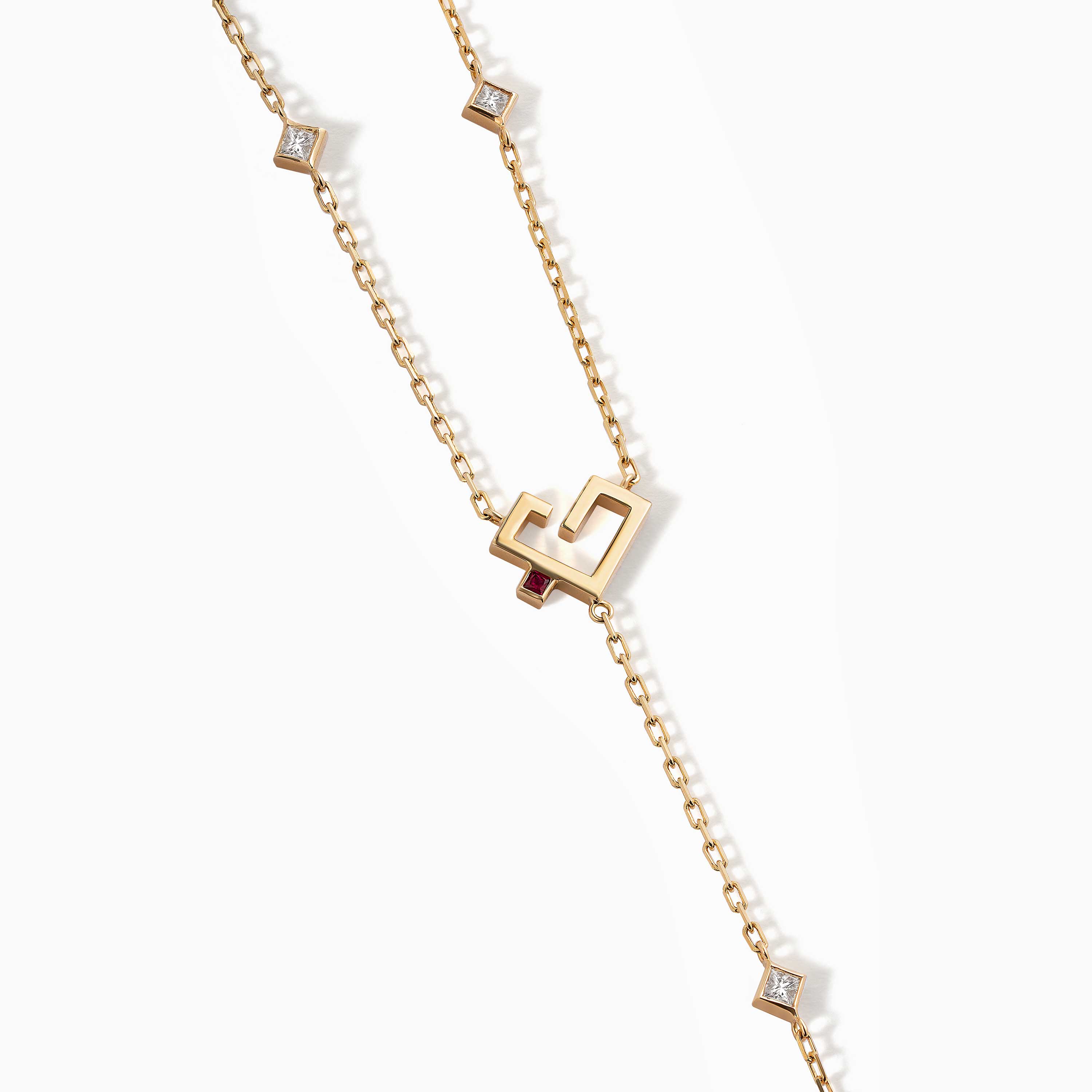 Hubb Solid Gold Hand Chain - Image 3